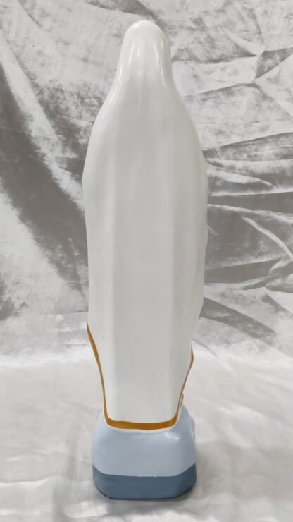 Fiber Our Lady Of Lourdes Statue - 19 Inch - Image 5