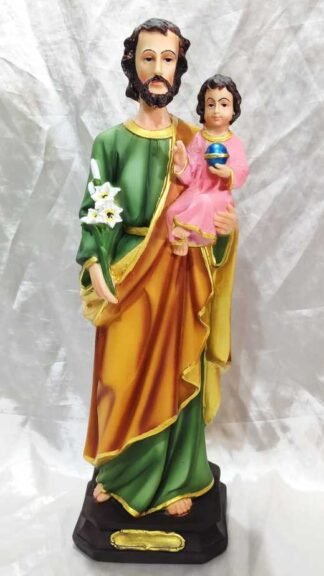 Poly Marble St Joseph Statue - 19 Inch