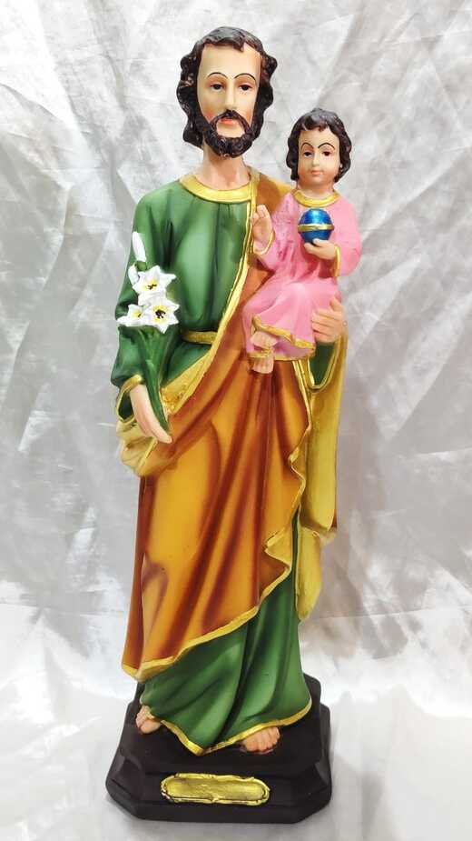 Poly Marble St Joseph Statue - 19 Inch