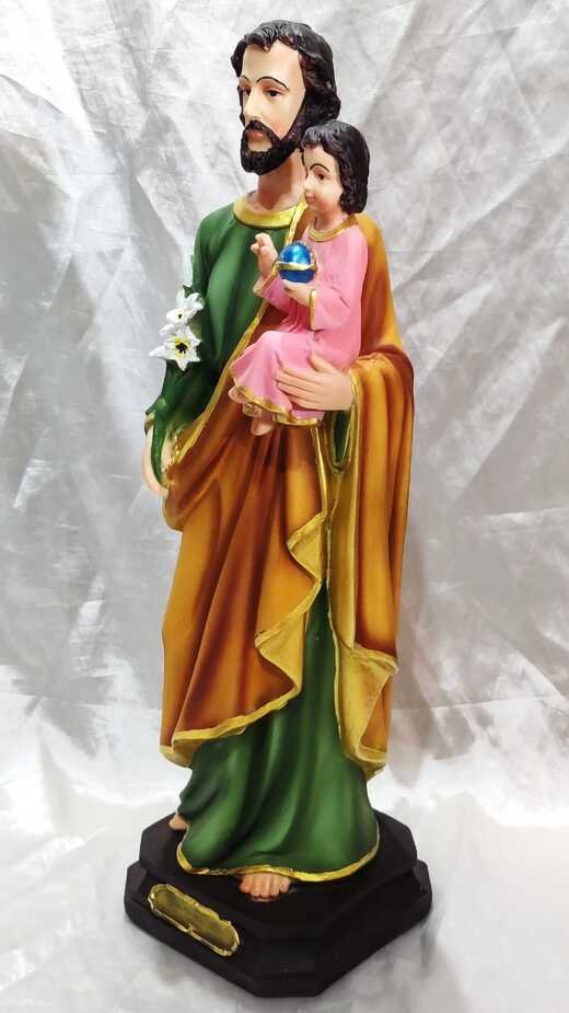 Poly Marble St Joseph Statue - 19 Inch - Image 4