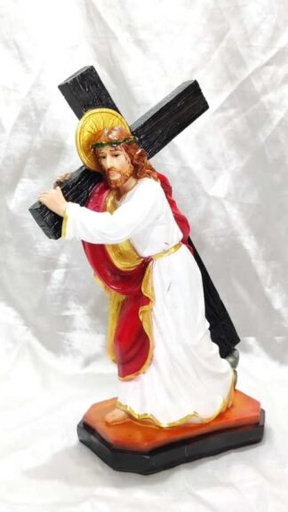 Poly Marble Jesus Christ Statue - 12 Inch