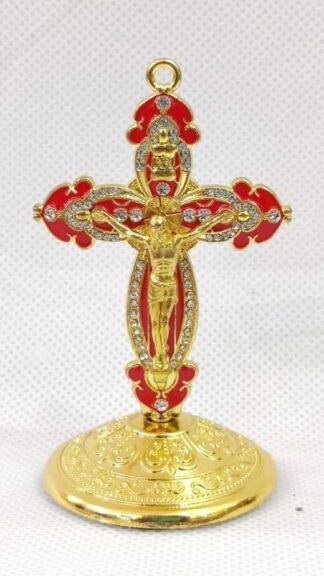 3.5 Inch Golden Plated Car Cross