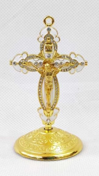 3.5 Inch Golden Plated Car Cross