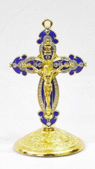 3.5 Inch Golden Plated Car Cross