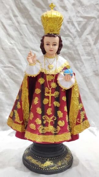 Poly Marble Infant Jesus Statue - 15 Inch