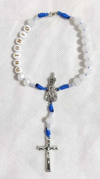 Customised 10 Beads Opaque Rosary - 8mm