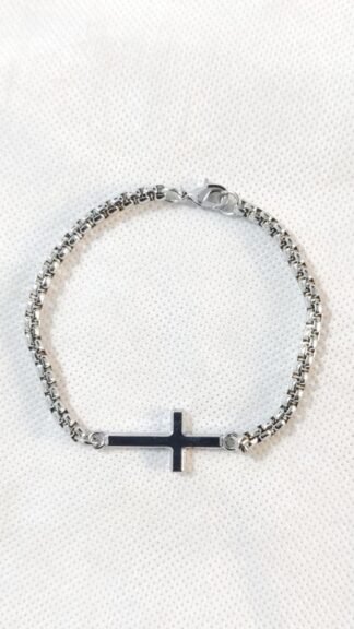 Shining Silver Medal Bracelet