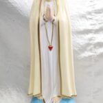 Fathima Mary Fiber Statue – 3 Feet