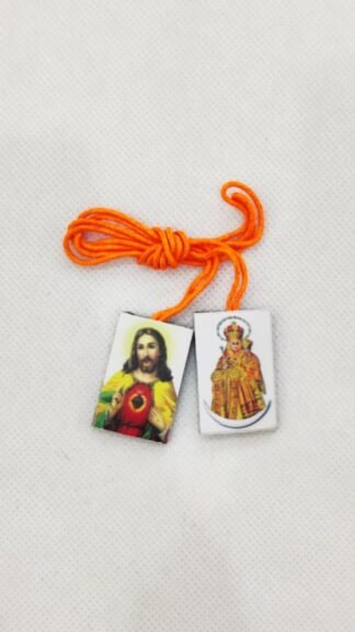 Orange Thread Scapular Big Size