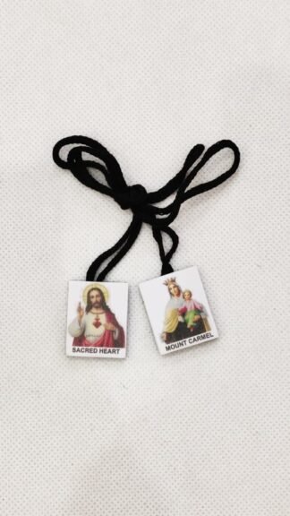 Black Thread Scapular Big Size