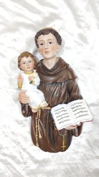 Fiber Saint Antony Devotional Statue - 1 Feet