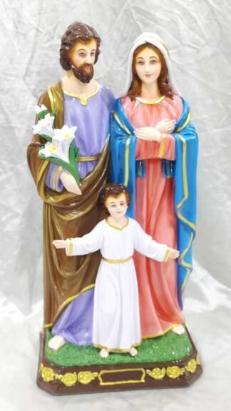 Fiber Holy Family Statue - 24 Inch