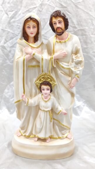 Fiber Holy Family Statue - 18 Inch