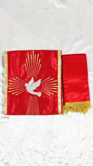 Red color Priest Vestment With Stole