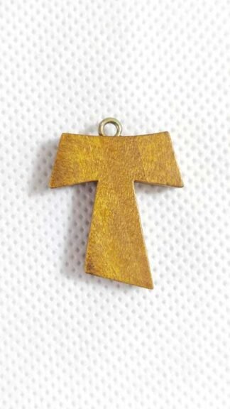 Wooden Tau Cross Pendants - 3.5 cm