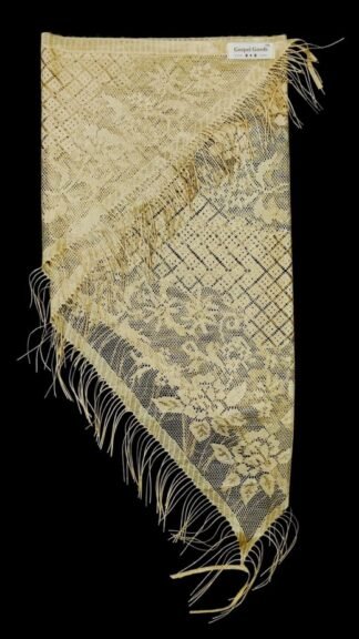 Golden Church Scarf For Women