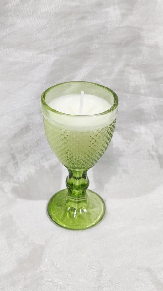 Elegant Crystal Candle Stand - 4 Inch - Image 3