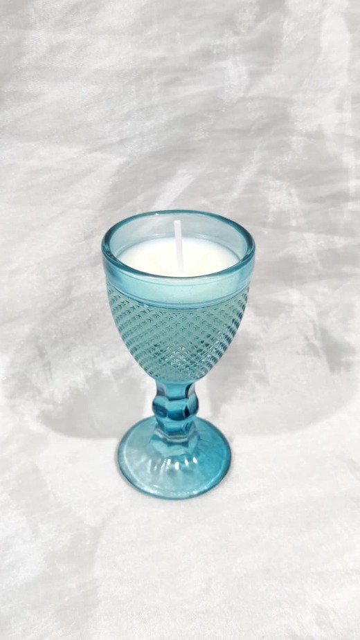 Elegant Crystal Candle Stand - 4 Inch - Image 2