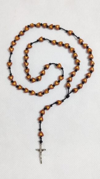 Heart TT With Medal Rosary