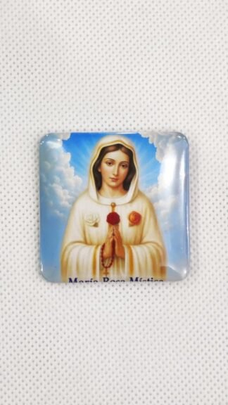 Our Lady Rosa Mystica Fridge Magnet