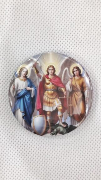 Archangels Fridge Magnet Round