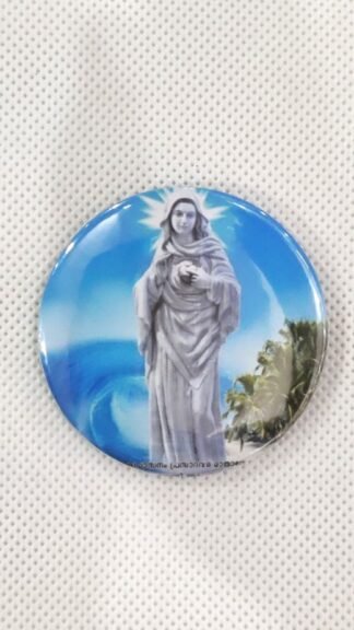 Krupasanam Mary Fridge Magnet Round