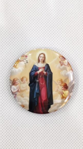 Assumption of Mary Fridge Magnet Round