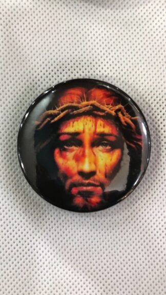 Jesus Fridge Magnet Round