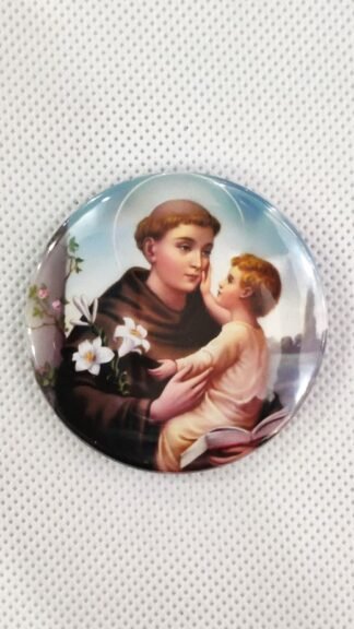 St Antony Fridge Magnet Round