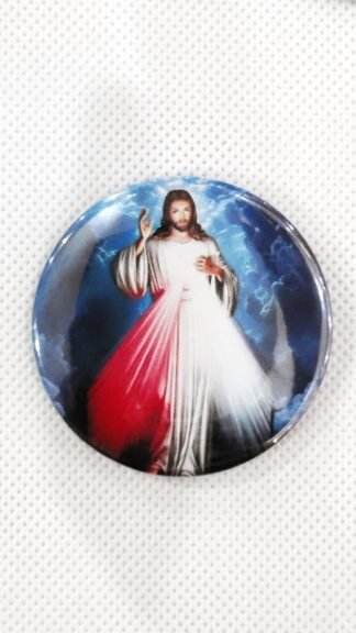 Divine Mercy Fridge Magnet Round
