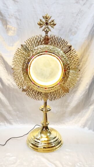 Gold Plated LED Monstrance - 40 Inch
