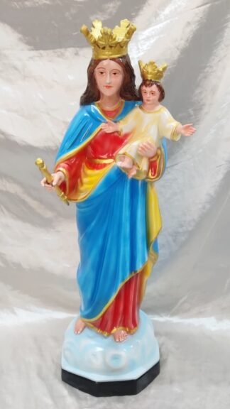 Fiber Help Of Mary Statue - 26 Inch