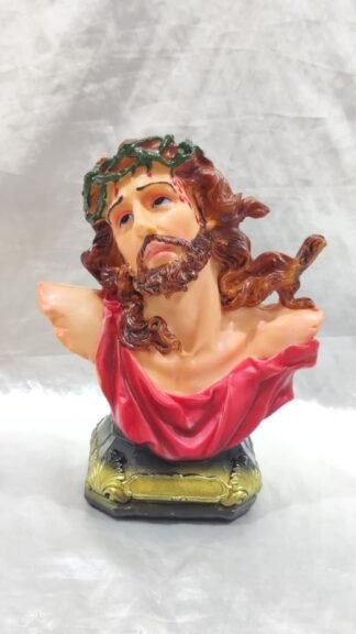 Poly Marble Jesus Christ Statue - 8 Inch