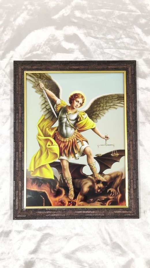 St.Micheal Photo Frame - 13x10 Inch