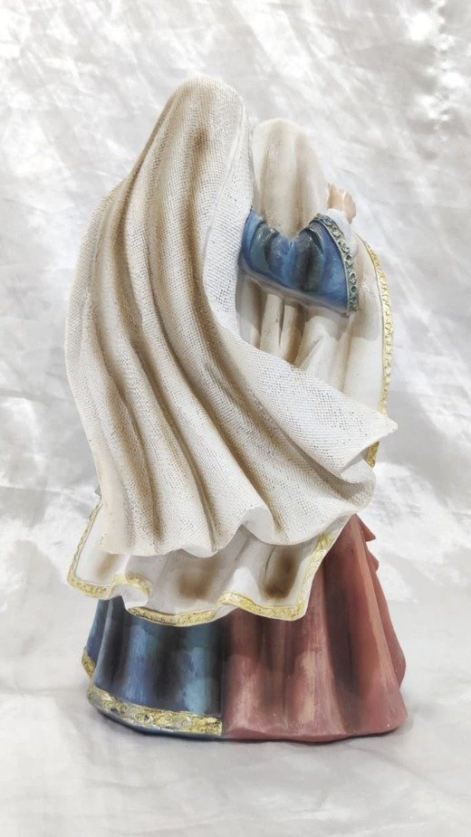 Poly Marble Holy Family Statue - 12 Inch - Image 5