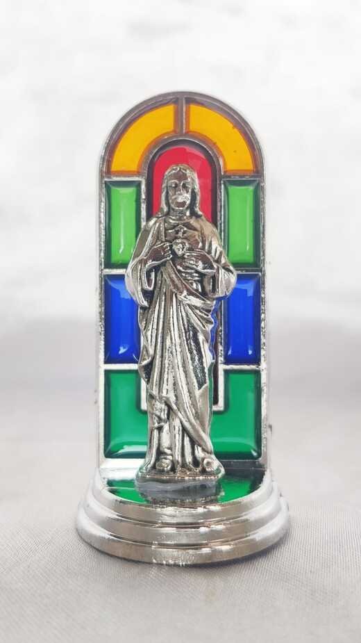 Jesus Car Dashboard Statue - 2.5 Inch - Image 2