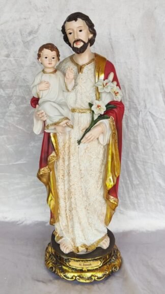 Poly Marble Saint Joseph Figure - 2 Feet