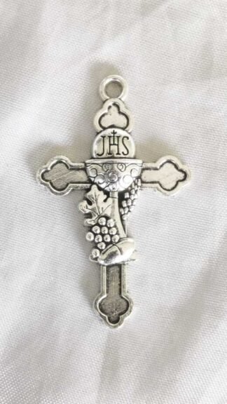 Silver Plated Cross Pendants - 2 Inch
