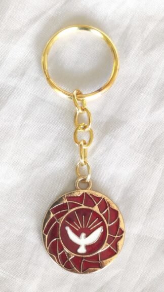 Golden plated Keychain - 4 Inch