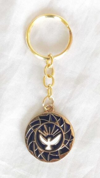 4 Inch Golden plated Keychain