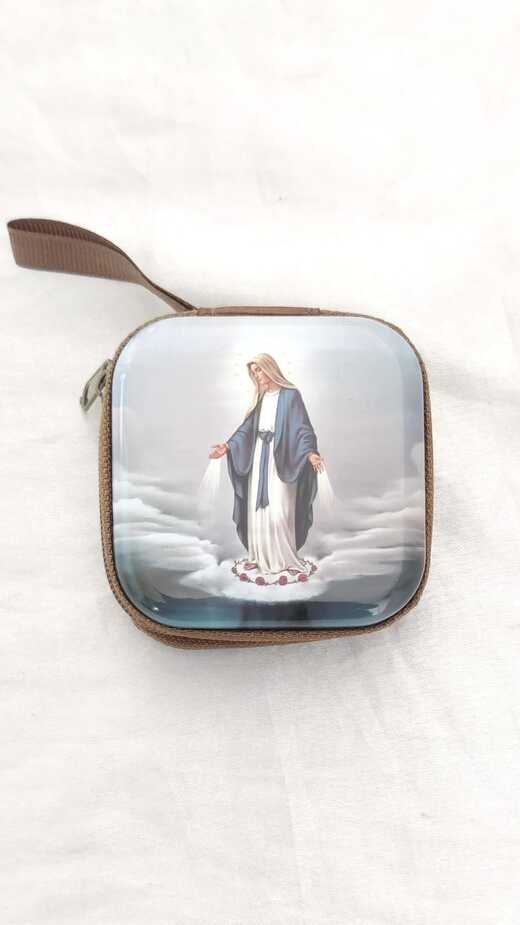 Elegant Rosary Pouch - 3 Inch