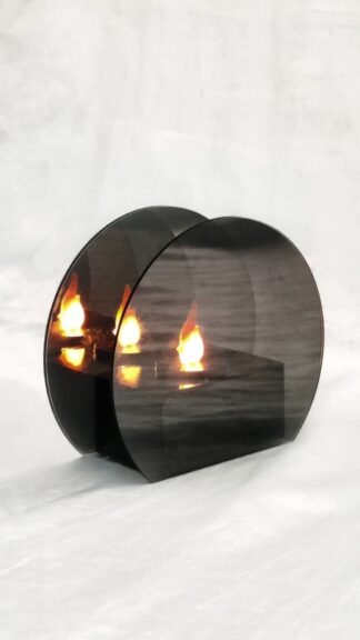 Eclipse Infinity Mirror Tealight Holder - 6 Inch