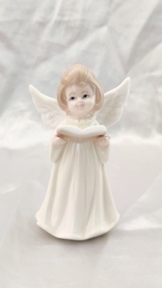 Angel Poly Marble Statue - 4 Inch