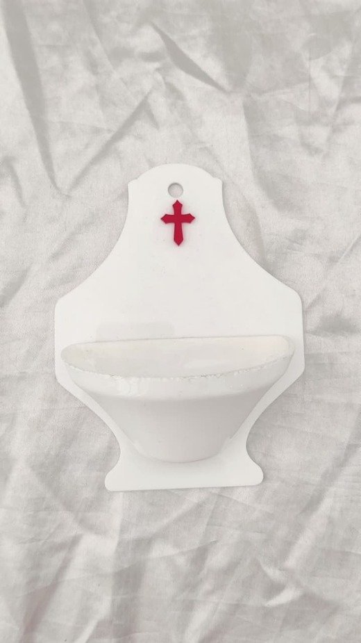 Poly Marble Holy Family Sculpture - 6 Inch - Image 2