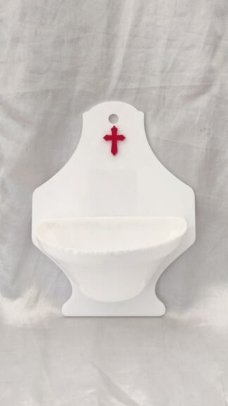 Poly Marble Holy Family Sculpture - 6 Inch