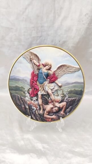 Angel Poly Marble Statue - 8 Inch