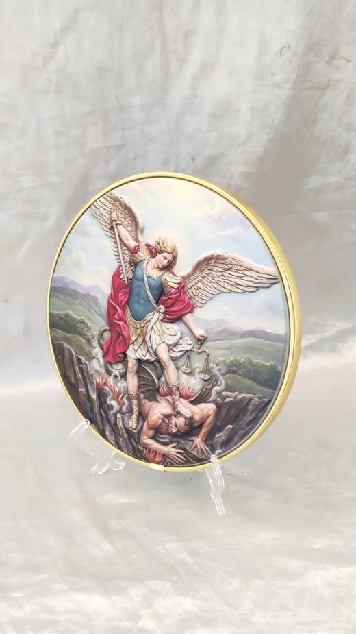 Angel Poly Marble Statue - 8 Inch - Image 4