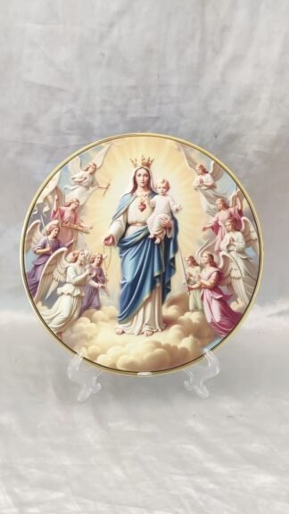 Assumption Virgin Mary Statue - 8 Inch