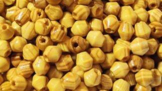 Wooden Diamond Beads - 1KG