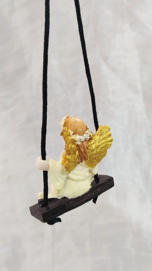 Hanging Angel Poly Marble Statue - 3 Inch - Image 3